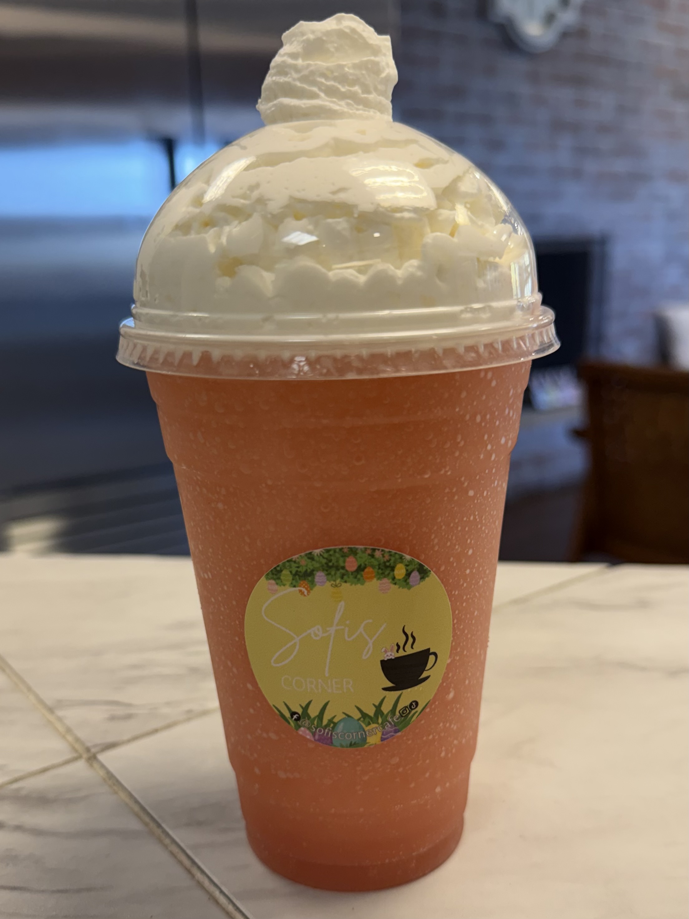 Blended energy drink